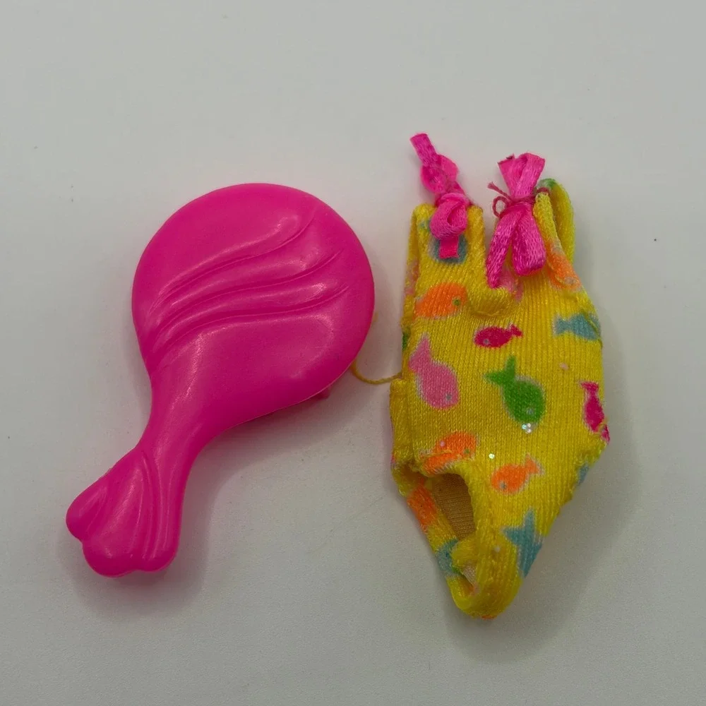Mattel Barbie Doll Sister Kelly Vintage Clothing Lot 1994 1995 Pink Blue Yellow